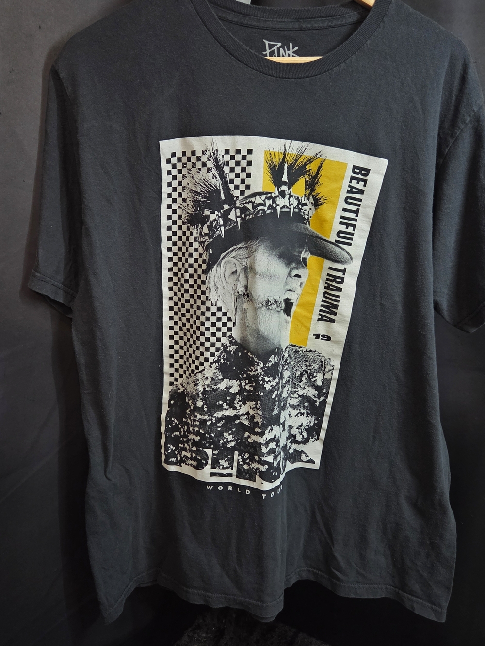 P!NK beautiful TRAUMA World Tour 2019 T-shirt XLarge
